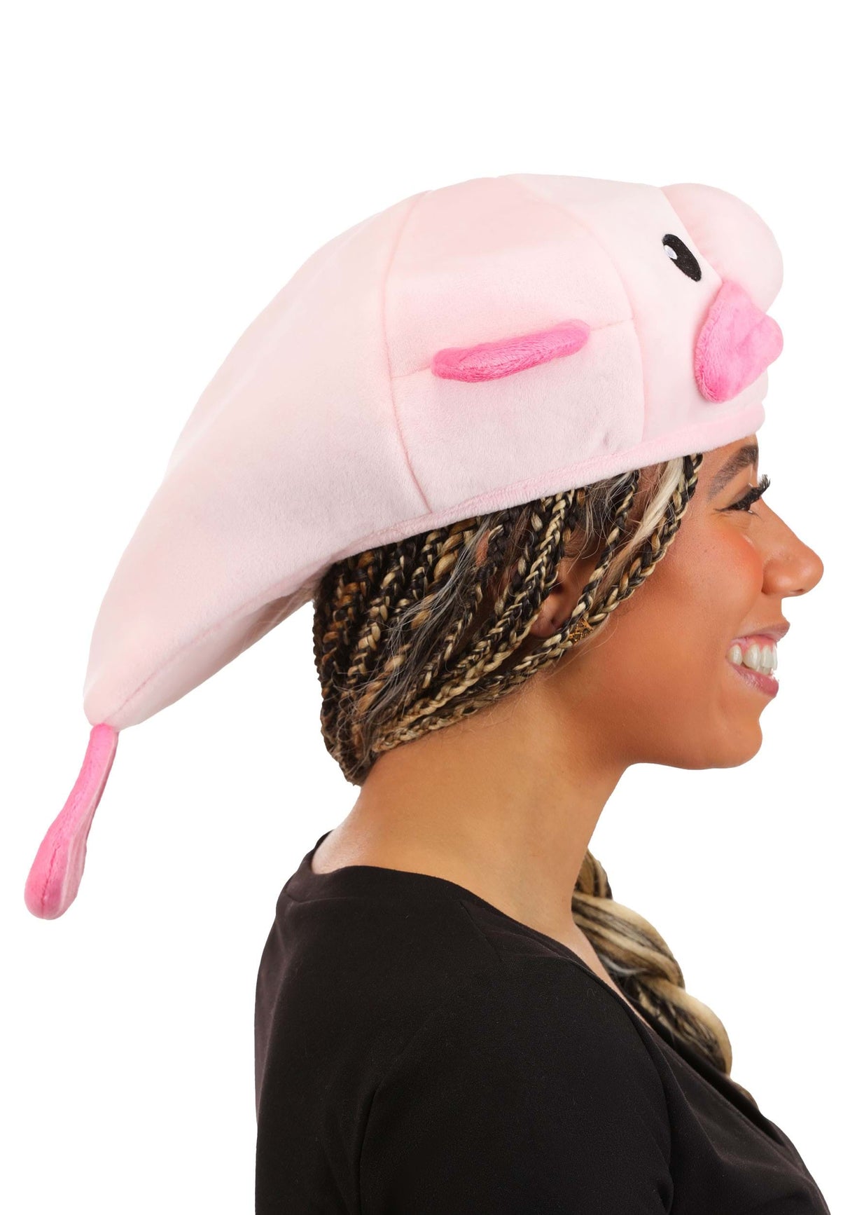 Adult Pink Blobfish Costume Hat