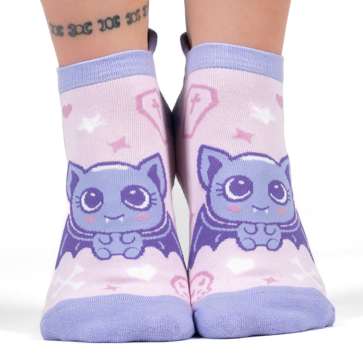 Widdle Bat Guy Ankle Socks