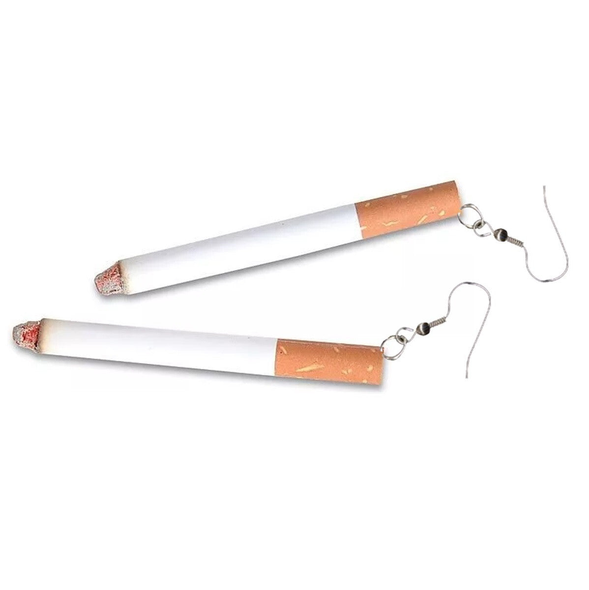 Fake Cigarette Earrings