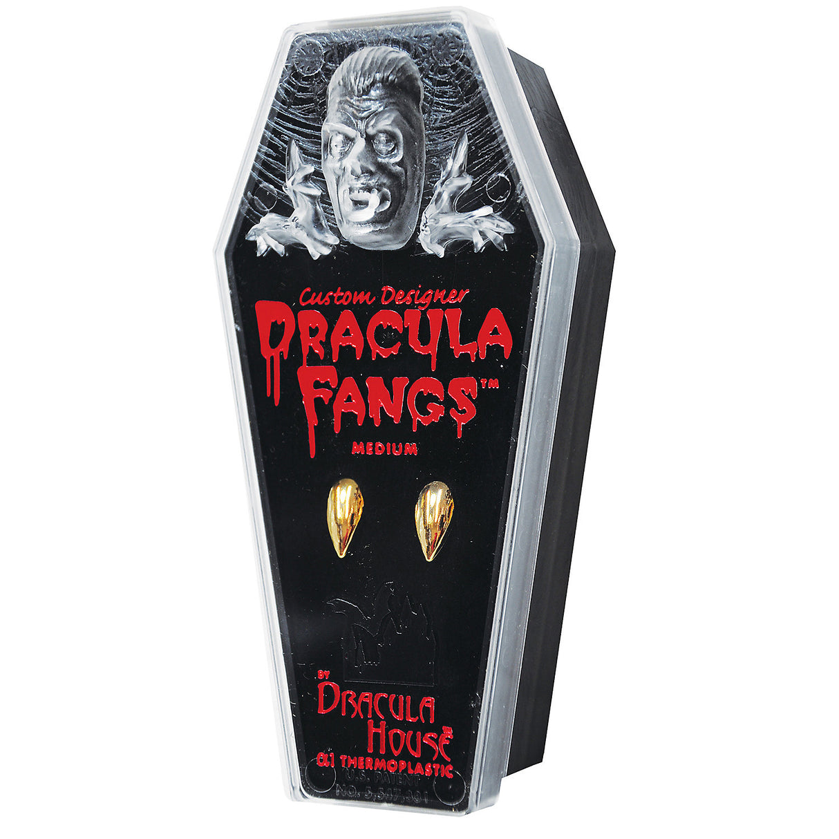 Gold Dracula Fangs