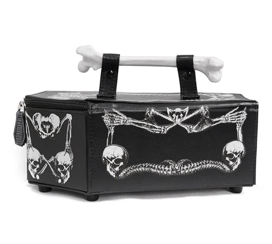 Skeleton Coffin Handbag