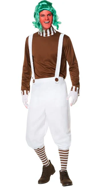 Chocolate Factory Worker Men's Costume