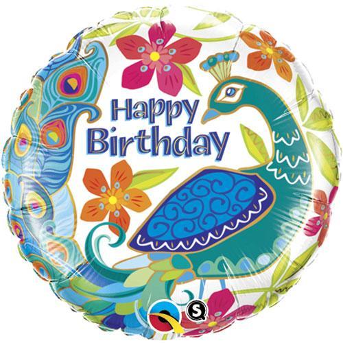 18" Happy Birthday Balloon