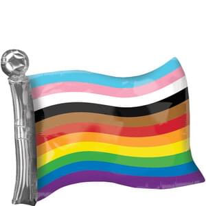 LBGQT Rainbow Flag Super Shape Balloon