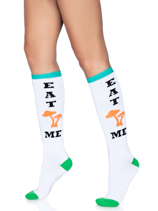 Eat Me Knee High Socks