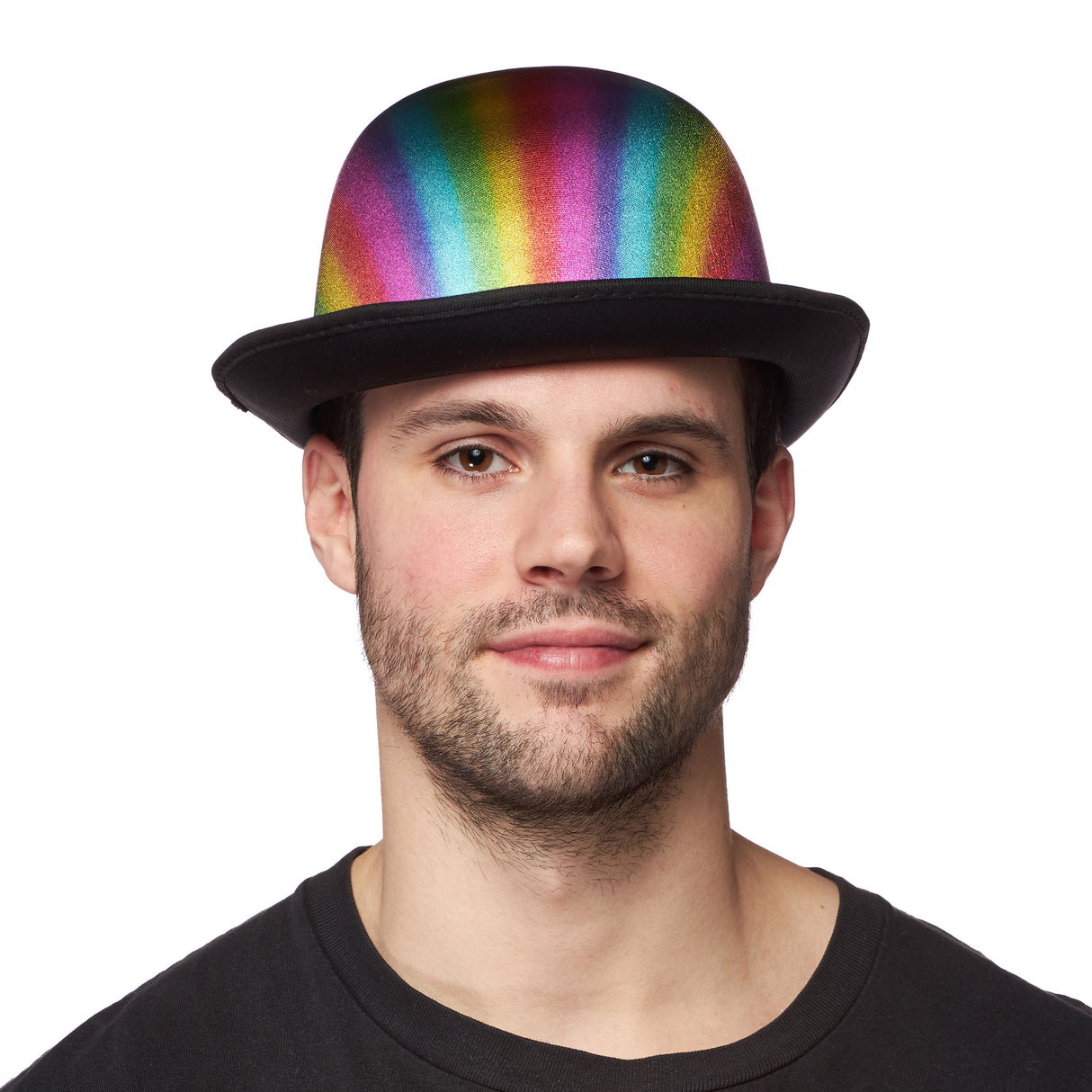 80's Holographic Derby Hat