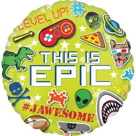 18" Happy Birthday Balloon