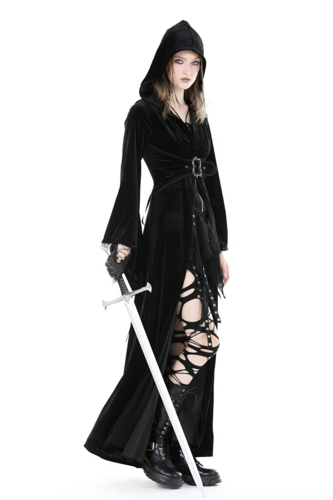 Gothic Long Hooded Coat