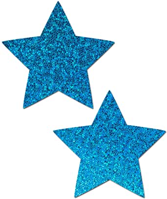 Star: Blue Glitter Pastease