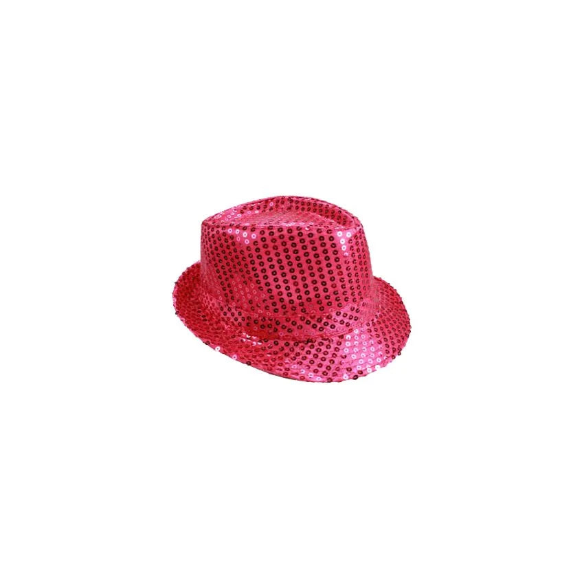 Sparkling Sequin Trilby Fedora