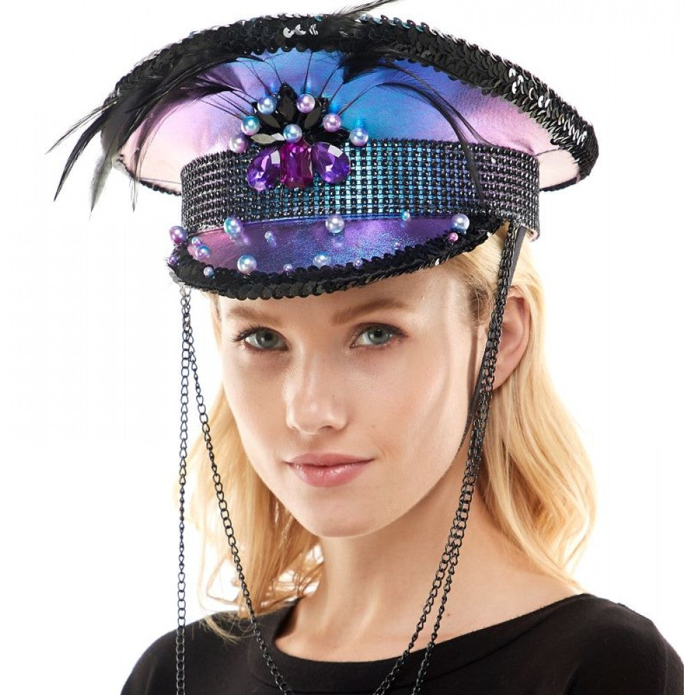Purple Rave Hat
