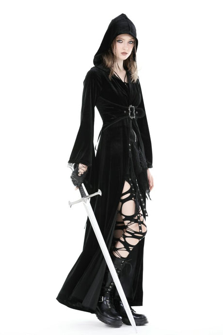Gothic Long Hooded Coat