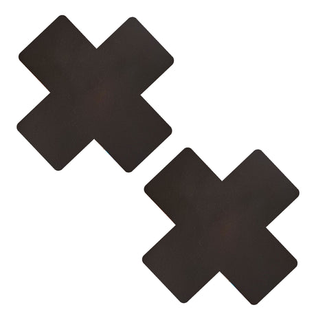 Temperature Reactive Black to Neon Pink X Factor Nipple Cover Pasties