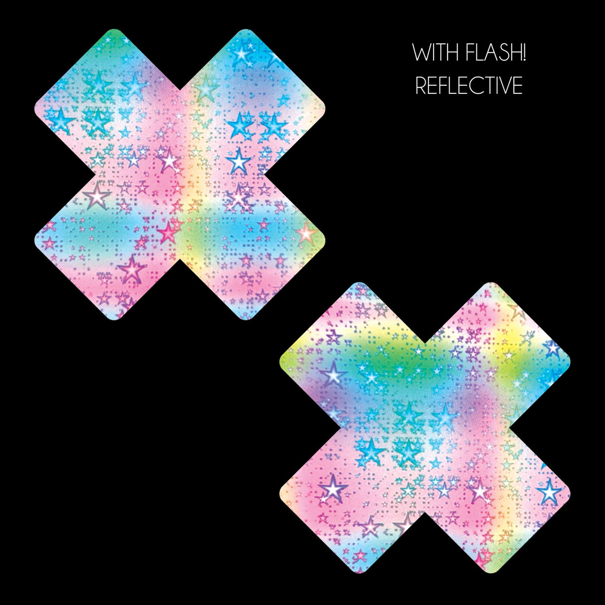 Moonshot Pastel Multicolor Super Reflective X Factor Pasties