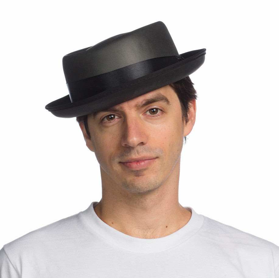 Soft-Feel Pork Pie Hat