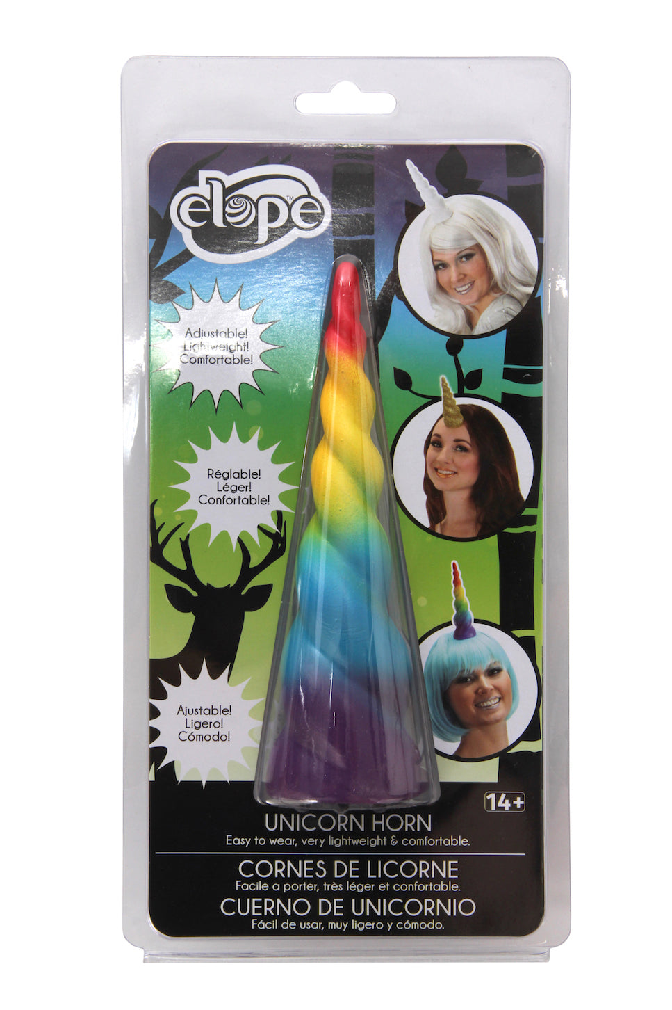 Rainbow Unicorn Horn
