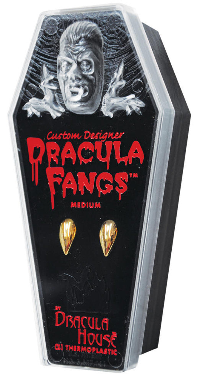 Gold Dracula Fangs