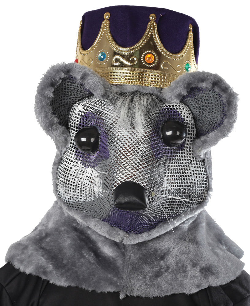 Purple & Red Mouse King With Crown