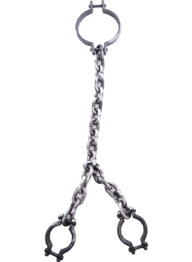 Hand & Neck Prisoner Shackles