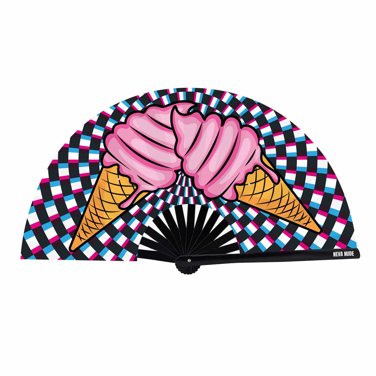 Ice Cream Blacklight Fan