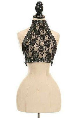 Vegan Leather & Lace Harness