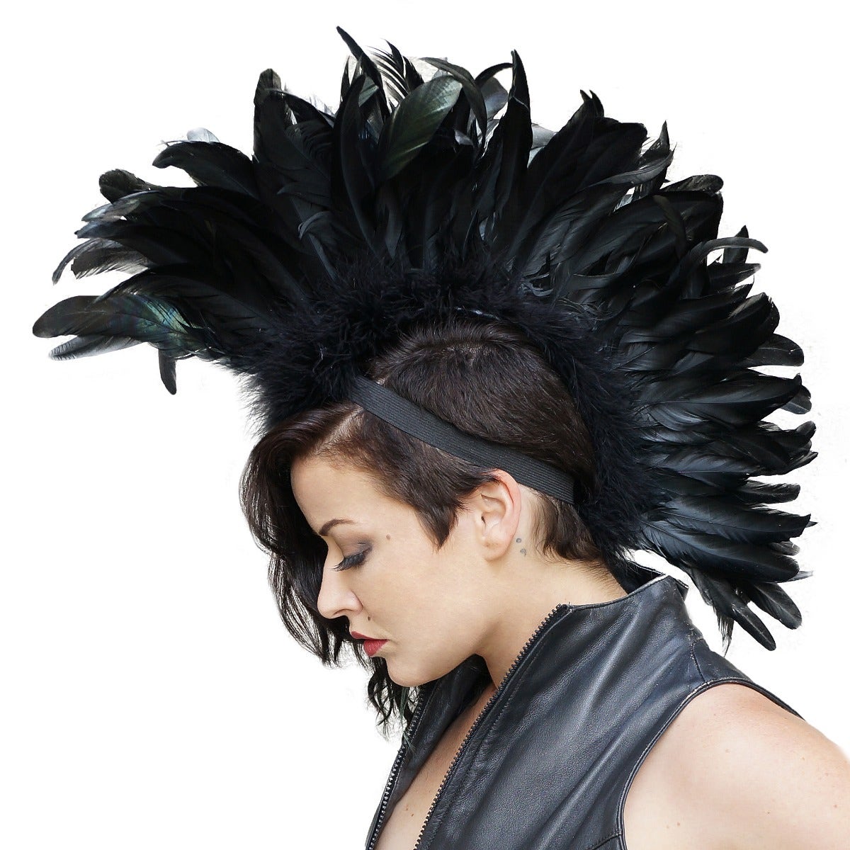 Black Feather Coque Mohawk