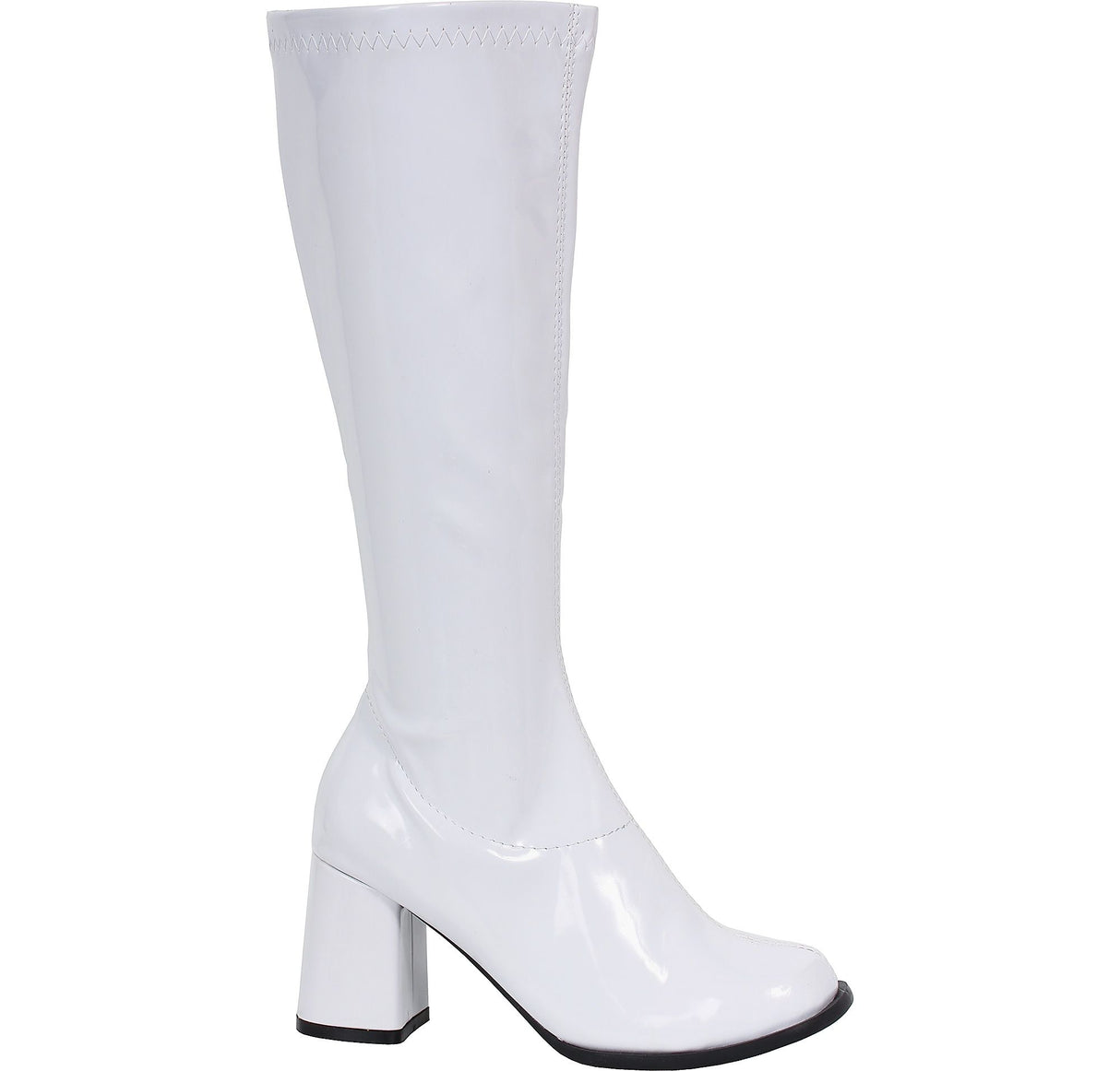 #457 White Gogo Boots Sz7 RENTAL