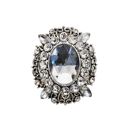 Large Stretchy Filigree Ring