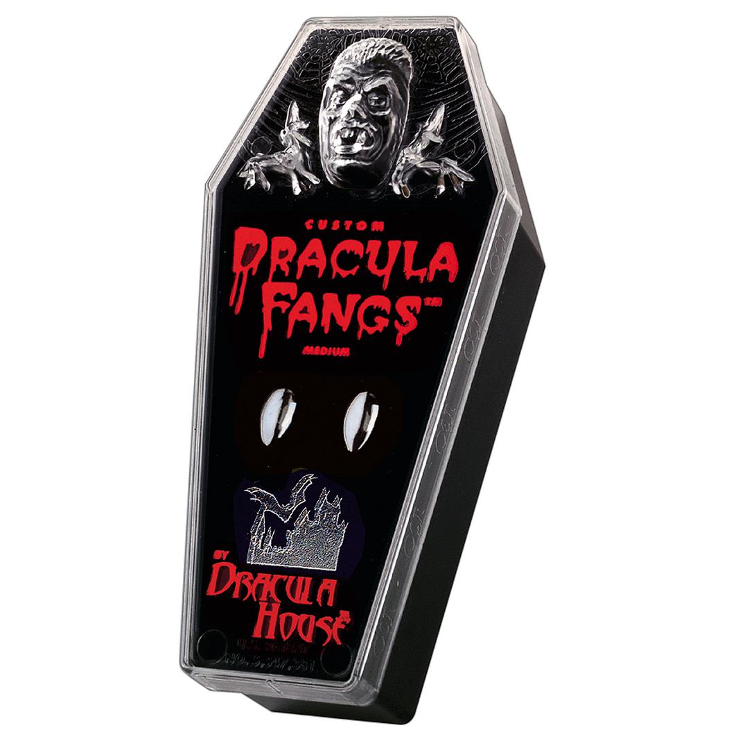 Chrome Plated Dracula Fangs