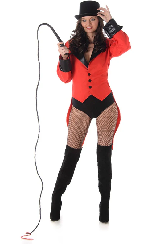 Red Hot Circus Ringmaster Women's Costume