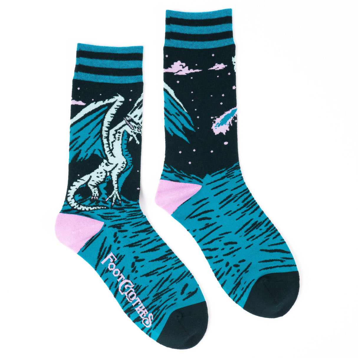Evil Dragon Socks