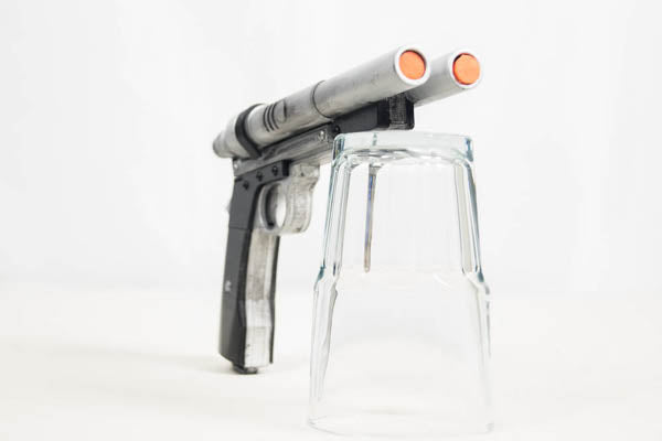Crimson Dawn Blaster Pistol Prop