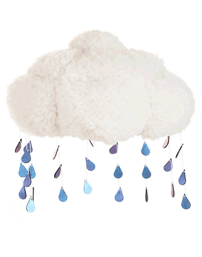 Rain Cloud Plush Hat