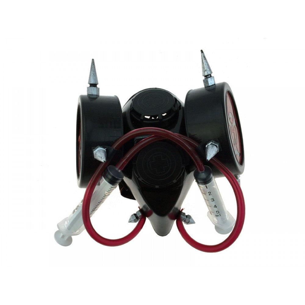 Biohazard Punk Gas Mask w/ Syringes