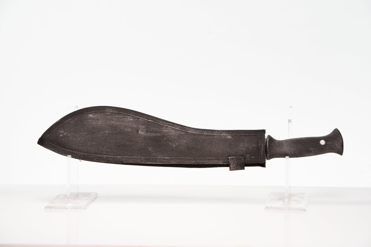 Machete Kukri Blade Safe Costume Prop with Sheath