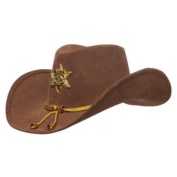 Brown Sheriff Hat