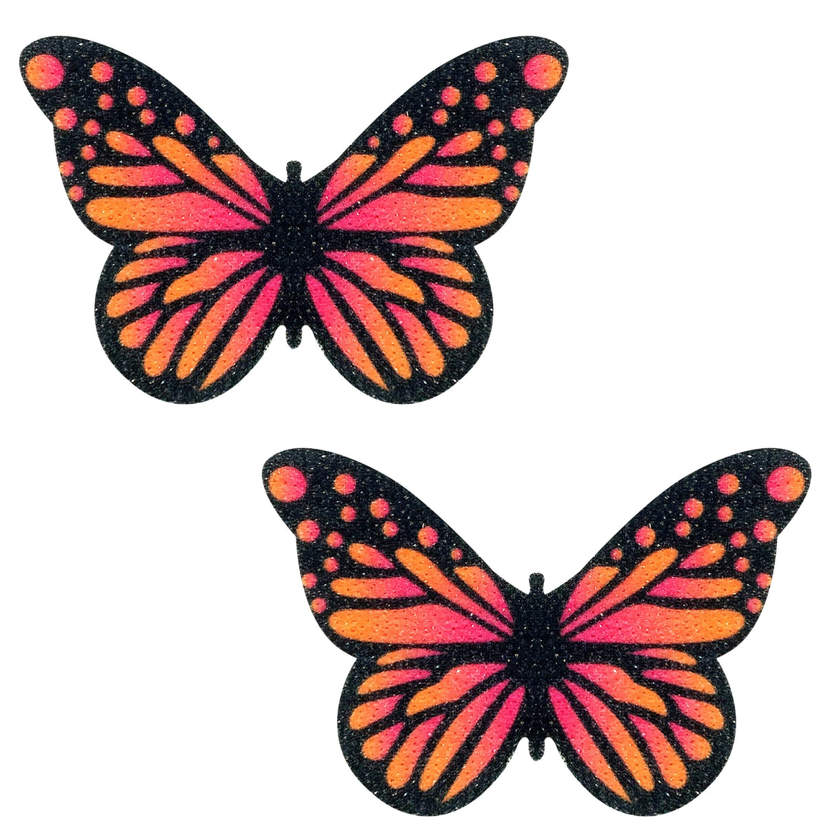 Large Velvet Ombre Butterfly Kisses Pasties