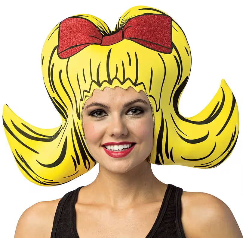 Adult Foam Bouffant Headpiece Wig