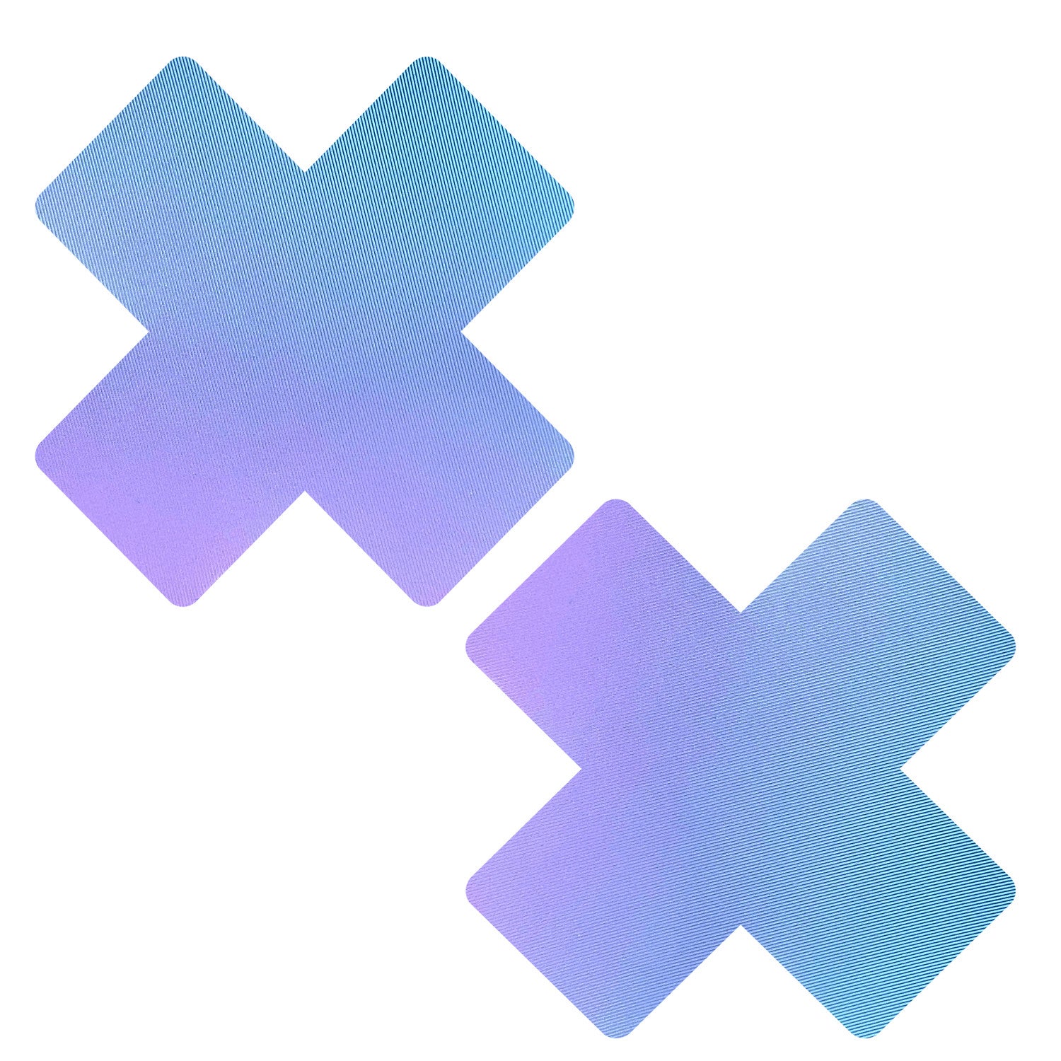 Light Blue Pastel Color Changing X Factor Nipple Cover Pasties