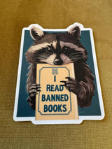 I Read Banned Books Sticker