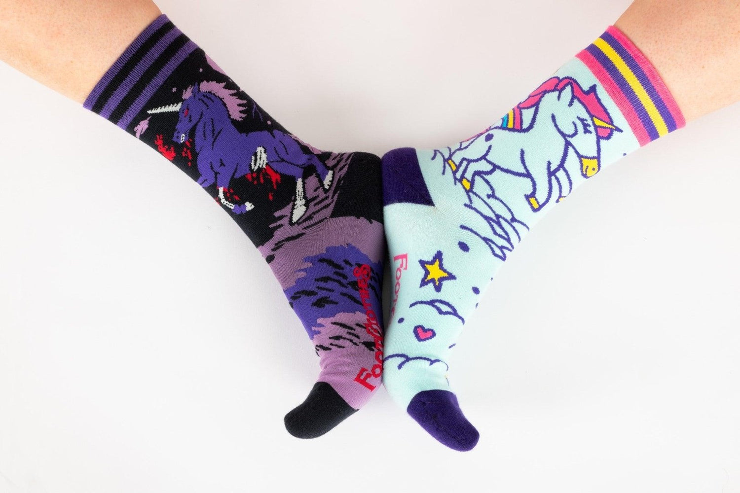 Evil AF Unicorn Crew Socks