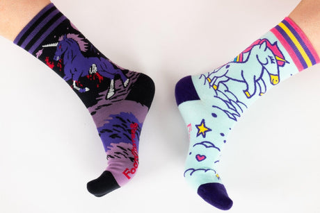Evil AF Unicorn Crew Socks