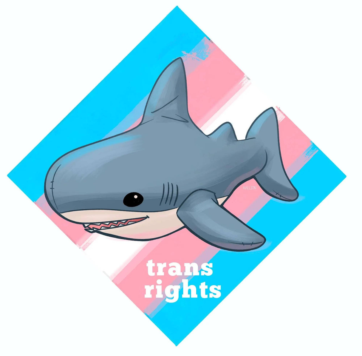 Trans Rights - Die Cut Sticker