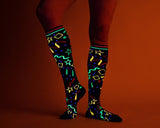 Skate Rink Carpet Knee High - UV Reactive