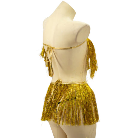 Rave Fringe Top and Belt Set