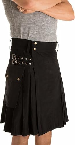 Scottish Utility Kilt with Pockets