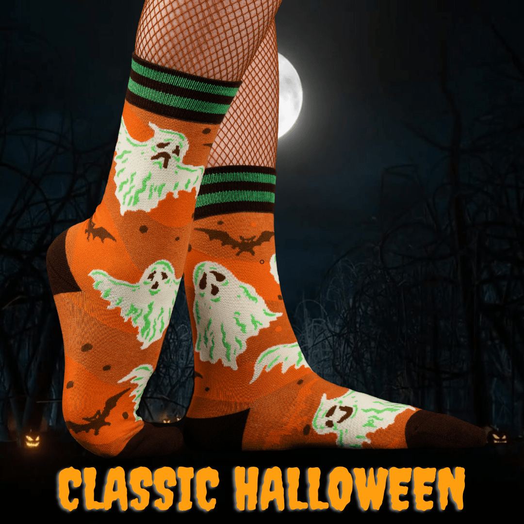 Vintage Ghost Crew Socks