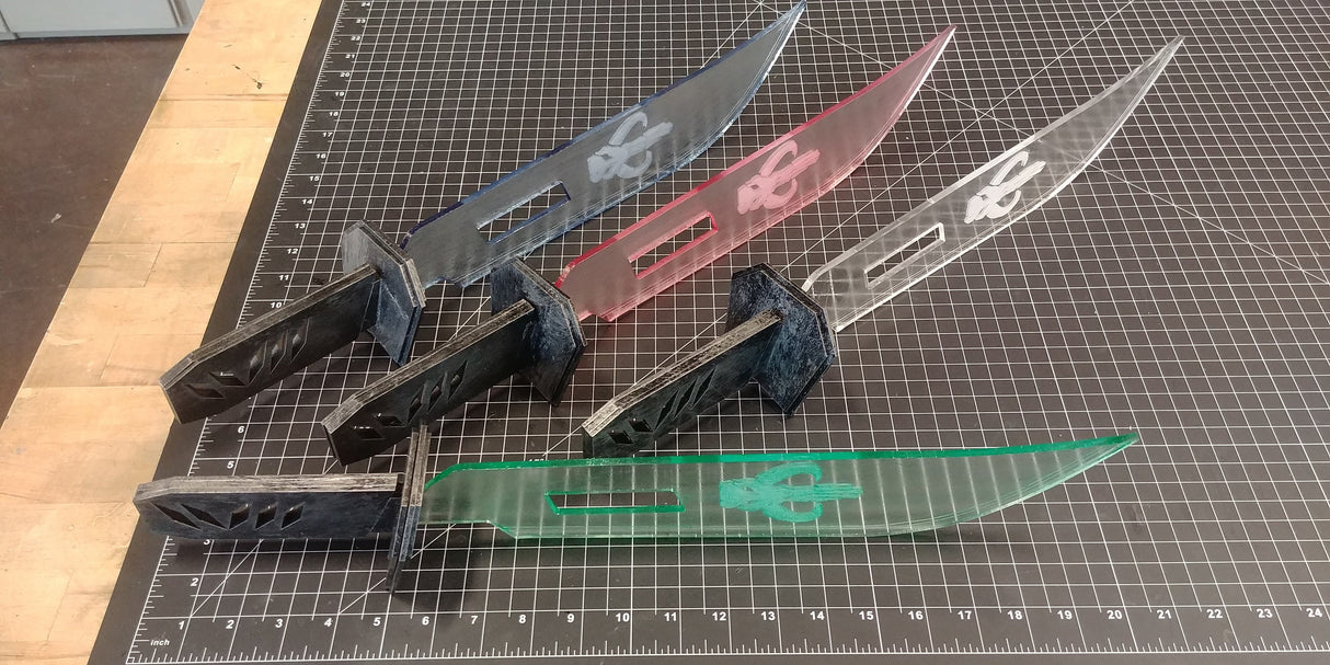 Mandalorian Vibro Blade (Custom WP Design)