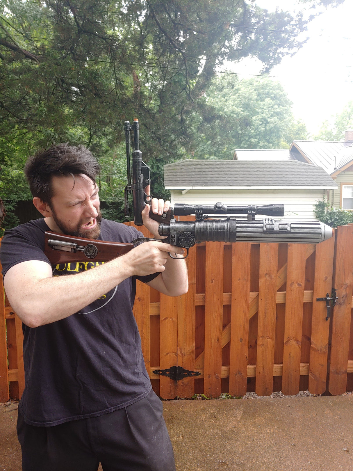 Boba Fett Blaster Rifle Premium Prop
