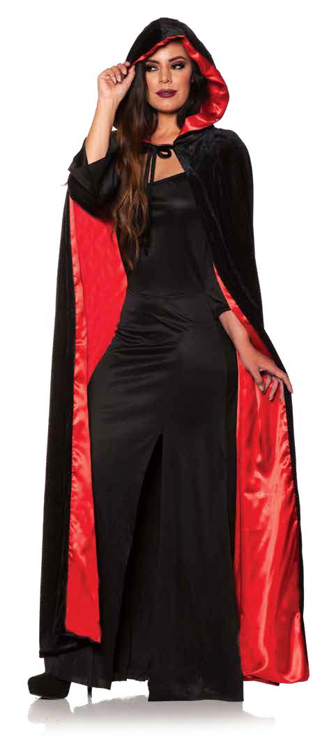 Satin Lined Hooded Cape